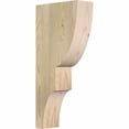 thumbnail image 1 of 4"W x 10"D x 22"H Ridgewood Rough Sawn Corbel, Douglas Fir, 1 of 9