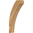 thumbnail image 1 of 4"W x 10"D x 22"H Thorton Rough Sawn Knee Brace, Western Red Cedar, 1 of 4