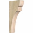 thumbnail image 1 of 4"W x 10"D x 22"H Yorktown Rough Sawn Corbel, Douglas Fir, 1 of 9