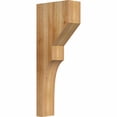 thumbnail image 1 of 4"W x 10"D x 26"H Monterey Rough Sawn Corbel, Western Red Cedar, 1 of 9