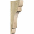 thumbnail image 1 of 4"W x 10"D x 26"H New Brighton Rough Sawn Corbel, Douglas Fir, 1 of 9
