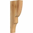 thumbnail image 1 of 4"W x 10"D x 26"H Ridgewood Rough Sawn Corbel, Western Red Cedar, 1 of 9