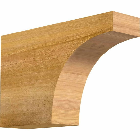 4"W x 10"H x 16"L Huntington Rough Sawn Rafter Tail, Western Red Cedar