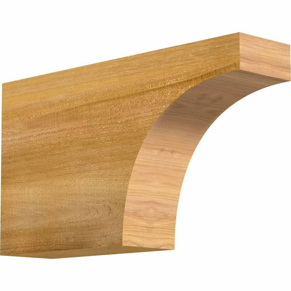 4"W x 10"H x 18"L Huntington Rough Sawn Rafter Tail, Western Red Cedar