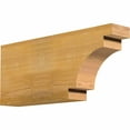 thumbnail image 1 of 4"W x 10"H x 24"L Mediterranean Rough Sawn Rafter Tail, Western Red Cedar, 1 of 4