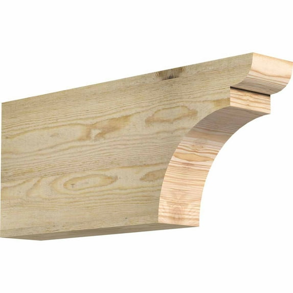 4"W x 10"H x 24"L Yorktown Rough Sawn Rafter Tail, Douglas Fir