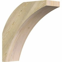 4"W x 12"D x 12"H Thorton Rough Sawn Brace, Douglas Fir