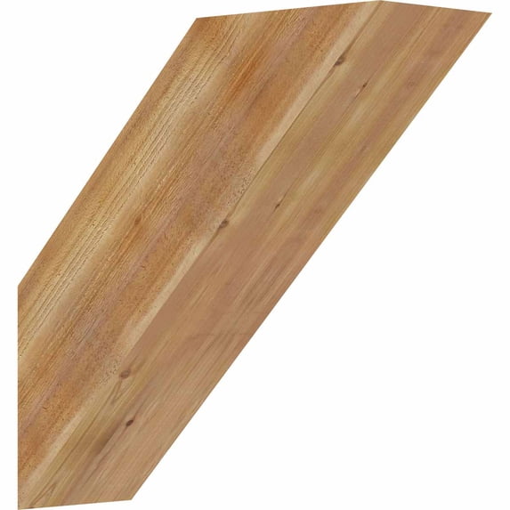 4"W x 12"D x 12"H Traditional Rough Sawn Brace, Western Red Cedar