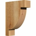 thumbnail image 1 of 4"W x 12"D x 16"H Alpine Rough Sawn Corbel, Western Red Cedar, 1 of 9