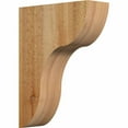 thumbnail image 1 of 4"W x 12"D x 16"H Carmel Rough Sawn Corbel, Western Red Cedar, 1 of 9