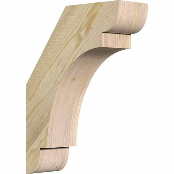 4"W x 12"D x 16"H Olympic Rough Sawn Brace, Douglas Fir