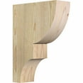 thumbnail image 1 of 4"W x 12"D x 16"H Ridgewood Rough Sawn Corbel, Douglas Fir, 1 of 9