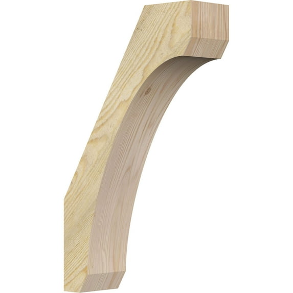 4"W x 12"D x 20"H Legacy Rough Sawn Knee Brace, Douglas Fir