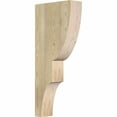 thumbnail image 1 of 4"W x 12"D x 28"H Ridgewood Rough Sawn Corbel, Douglas Fir, 1 of 9