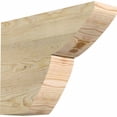 thumbnail image 1 of 4"W x 12"H x 16"L Crestline Rough Sawn Rafter Tail, Douglas Fir, 1 of 4