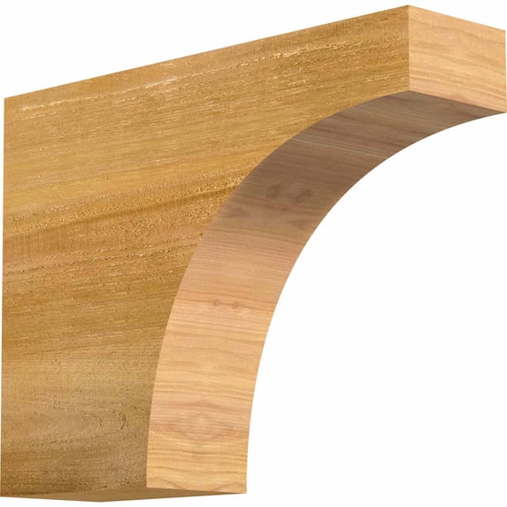 4"W x 12"H x 16"L Huntington Rough Sawn Rafter Tail, Western Red Cedar