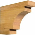 thumbnail image 1 of 4"W x 12"H x 16"L Mediterranean Rough Sawn Rafter Tail, Western Red Cedar, 1 of 4