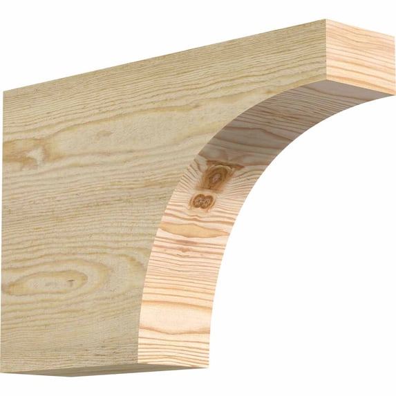 4"W x 12"H x 18"L Huntington Rough Sawn Rafter Tail, Douglas Fir