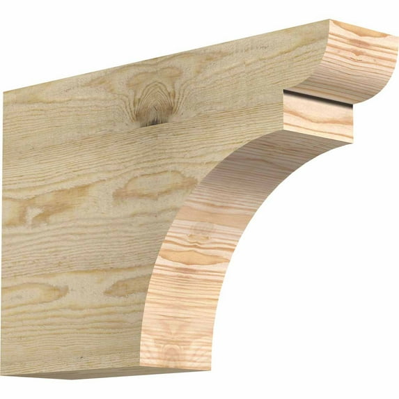 4"W x 12"H x 18"L Yorktown Rough Sawn Rafter Tail, Douglas Fir