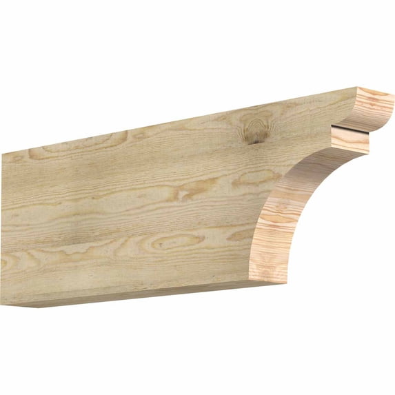 4"W x 12"H x 36"L Yorktown Rough Sawn Rafter Tail, Douglas Fir