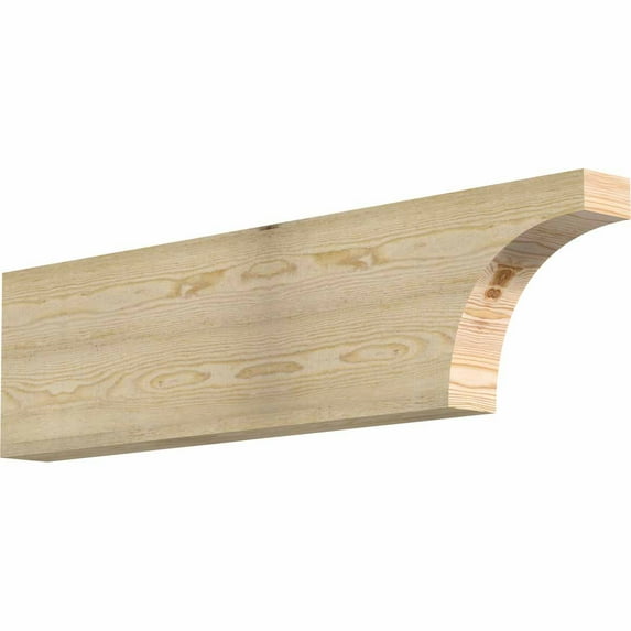 4"W x 12"H x 48"L Huntington Rough Sawn Rafter Tail, Douglas Fir