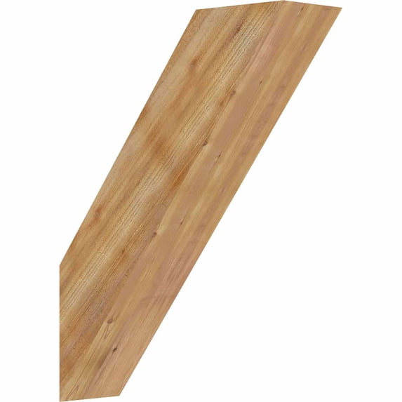 4"W x 14"D x 18"H Traditional Rough Sawn Brace, Western Red Cedar