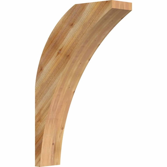 4"W x 14"D x 22"H Thorton Rough Sawn Brace, Western Red Cedar