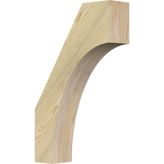 4"W x 14"D x 22"H Westlake Rough Sawn Brace, Douglas Fir