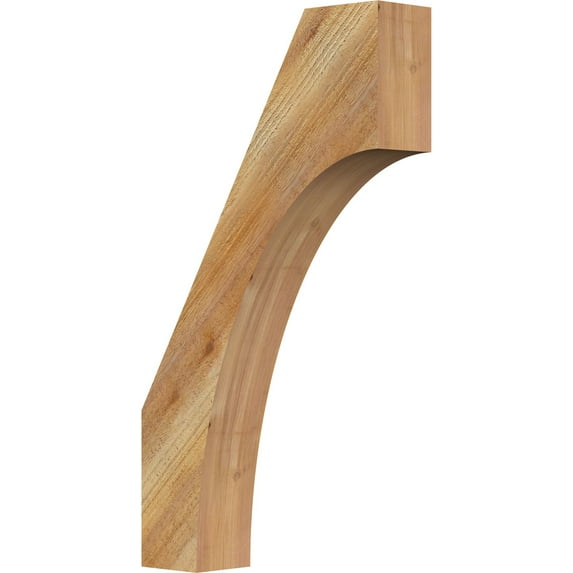 4"W x 16"D x 28"H Westlake Rough Sawn Brace, Western Red Cedar