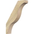 thumbnail image 1 of 4"W x 18"D x 24"H Funston Rough Sawn Knee Brace, Douglas Fir, 1 of 4