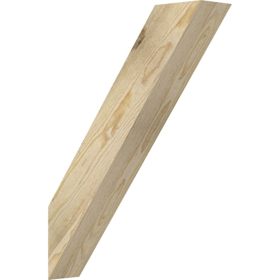 4"W x 18"D x 24"H Traditional Rough Sawn Knee Brace, Douglas Fir