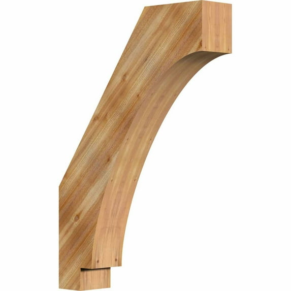 4"W x 18"D x 26"H Imperial Rough Sawn Brace, Western Red Cedar