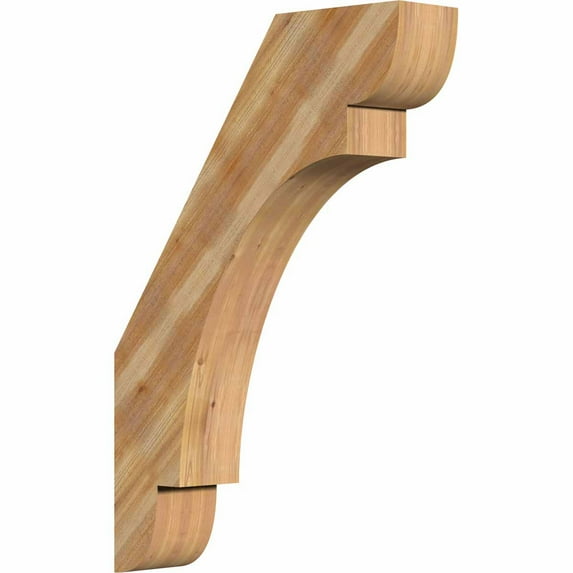 4"W x 18"D x 26"H Olympic Rough Sawn Brace, Western Red Cedar