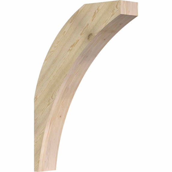 4"W x 18"D x 26"H Thorton Rough Sawn Brace, Douglas Fir