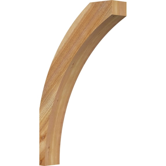 4"W x 18"D x 30"H Thorton Rough Sawn Knee Brace, Western Red Cedar
