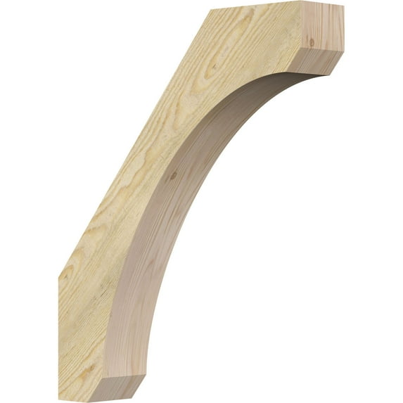 4"W x 20"D x 24"H Legacy Rough Sawn Knee Brace, Douglas Fir