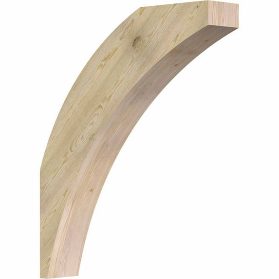 4"W x 20"D x 24"H Thorton Rough Sawn Brace, Douglas Fir