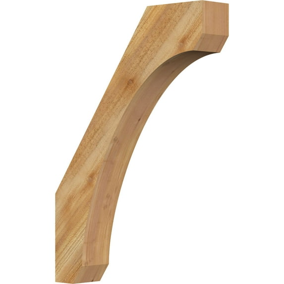 4"W x 20"D x 28"H Legacy Rough Sawn Knee Brace, Western Red Cedar