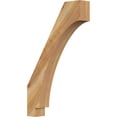 thumbnail image 1 of 4"W x 20"D x 32"H Imperial Rough Sawn Knee Brace, Western Red Cedar, 1 of 4