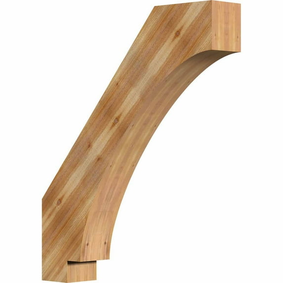 4"W x 22"D x 26"H Imperial Rough Sawn Brace, Western Red Cedar