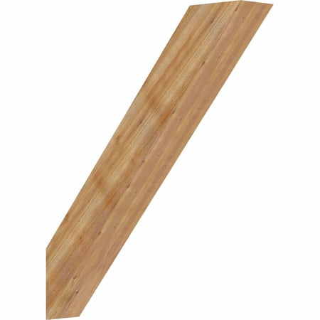4"W x 22"D x 26"H Traditional Rough Sawn Brace, Western Red Cedar