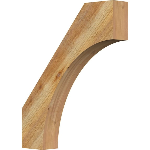 4"W x 22"D x 26"H Westlake Rough Sawn Brace, Western Red Cedar