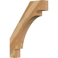 thumbnail image 1 of 4"W x 22"D x 28"H Merced Rough Sawn Knee Brace, Western Red Cedar, 1 of 4