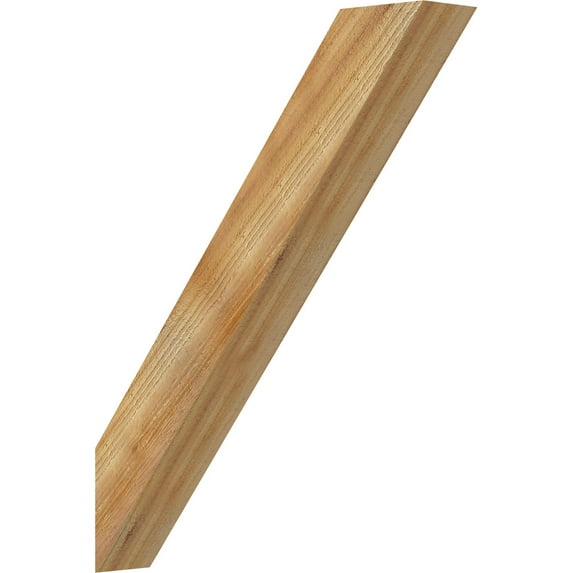 4"W x 22"D x 28"H Traditional Rough Sawn Knee Brace, Western Red Cedar