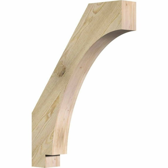 4"W x 22"D x 30"H Imperial Rough Sawn Brace, Douglas Fir