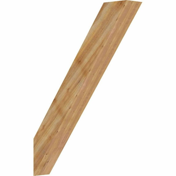 4"W x 22"D x 30"H Traditional Rough Sawn Brace, Western Red Cedar