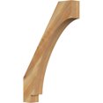 thumbnail image 1 of 4"W x 22"D x 34"H Imperial Rough Sawn Knee Brace, Western Red Cedar, 1 of 4