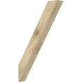 thumbnail image 1 of 4"W x 22"D x 34"H Traditional Rough Sawn Knee Brace, Douglas Fir, 1 of 4