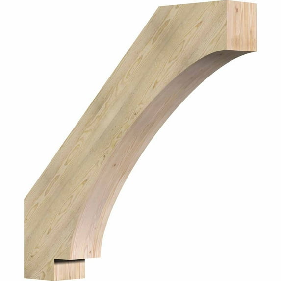 4"W x 24"D x 24"H Imperial Rough Sawn Brace, Douglas Fir