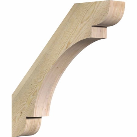 4"W x 24"D x 24"H Olympic Rough Sawn Brace, Douglas Fir